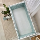 Protectie laterata patut bebe din 4 piese menta (6)
